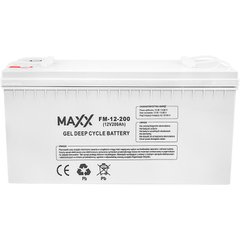 Купити Гелевий акумулятор Maxx 12-FM-200 200AH 12V (NV820603) в Україні