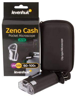 Купити Мікроскоп кишеньковий Levenhuk Zeno Cash ZC10 в Україні
