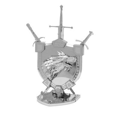Купить Металлический 3D конструктор "Game of Thrones - House Stark Sigil" Metal Earth ICX125 в Украине