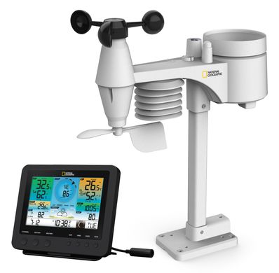 Купити Метеостанція National Geographic WIFI Colour Weather Center 7-in-1 Sensor (9080600) в Україні