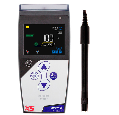 Купить Оксиметр для воды с полярографическим электродом XS OXY 7 Vio (кабель 3 м) в Украине