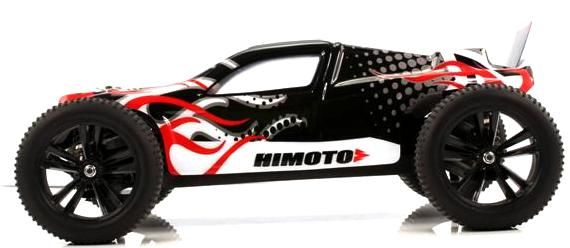 Купити Радіокерована модель траггі 1:10 Himoto Katana E10XT Brushed (чорний) в Україні