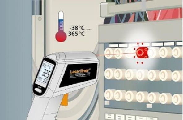 Купить Пирометр Laserliner ThermoSpot 082.040A (-38°С…365°С) в Украине