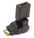 Переходник PowerPlant HDMI AF – mini HDMI AM, 360 градусов (KD00AS1300)