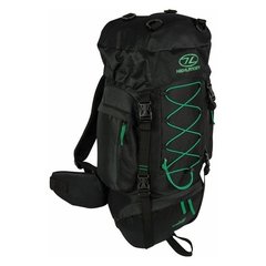 Купити Туристичний рюкзак Highlander Rambler 44 чорний / лісовий зелений в Україні