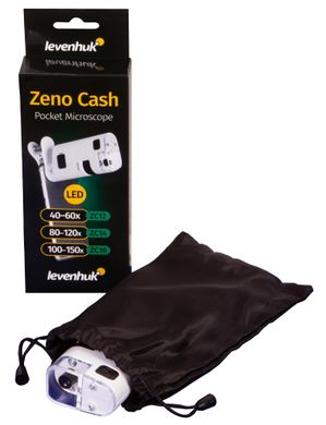 Купити Мікроскоп кишеньковий Levenhuk Zeno Cash ZC12 в Україні