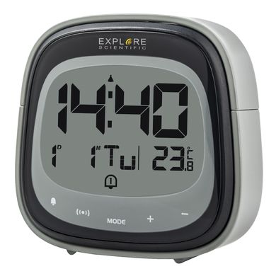 Купити Годинник настільний Explore Scientific RC Dual Alarm Black (RDC3006CM3LC2) в Україні