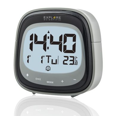 Купити Годинник настільний Explore Scientific RC Dual Alarm Black (RDC3006CM3LC2) в Україні
