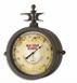 Настінний годинник з термометром TFA Nostalgia 603011, метал