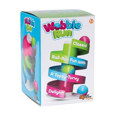 Купить Развивающая игрушка Fat Brain Toys Wobble Run Трек-балансир для шариков (F273ML) в Украине