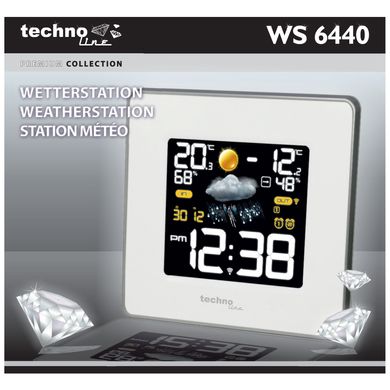 Купити Метеостанція Technoline WS6440 White (WS6440) в Україні