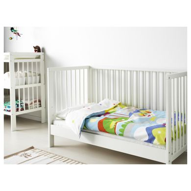 Купити Дитяча кроватка IKEA GULLIVER Біла (102.485.19) в Україні