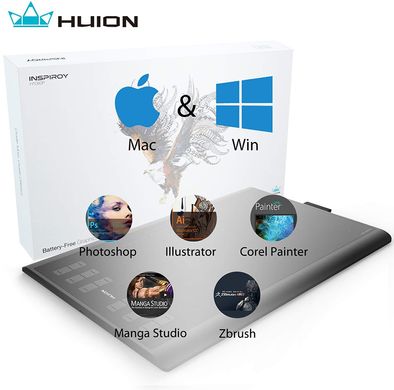 Купити Графічний планшет Huion H1060P + рукавичка в Україні