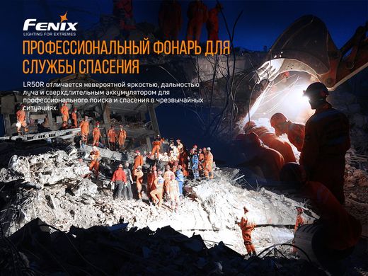 Купити Ліхтар ручний Fenix LR50R в Україні
