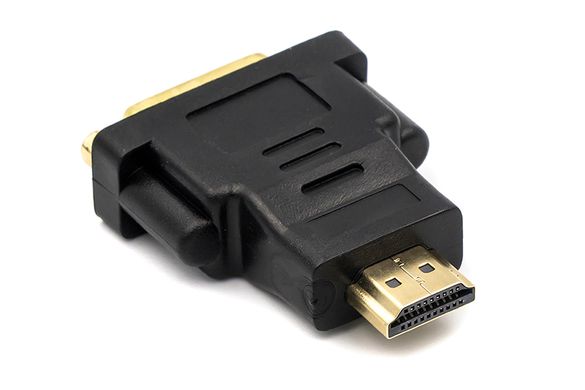 Купити Перехідник PowerPlant HDMI M - DVI F (A-HDMI-DVI-2) (CA910977) в Україні