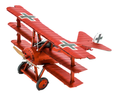 Купити Металевий 3D конструктор "Fokker Dr. I Triplane" Metal Earth MMS210 в Україні