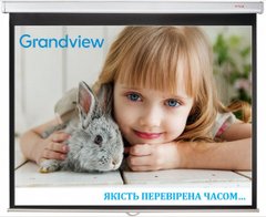 Купить Настенный экран GrandView CB-P133 (4: 3) WM5 (SSW), 270x203 в Украине