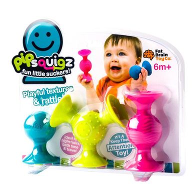 Купить Набор сенсорных погремушек Fat Brain Toys pipSquigz 3 шт. (F089ML) в Украине