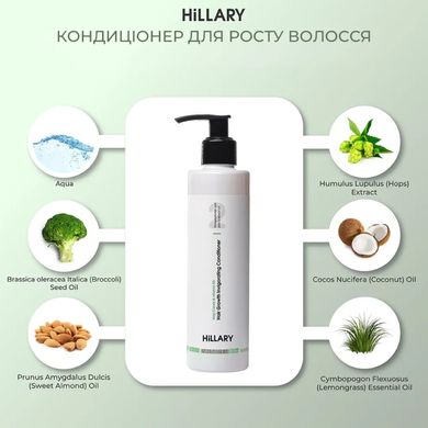 Купить Кондиционер для роста волос Hillary Hop Cones & B5 Hair Growth Invigorating, 250 мл в Украине