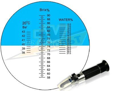 Купити Рефрактометр (58…90 % Brix) для меду, патоки, сиропів, висококонцентрованих речовин WALCOM REF 106/116 в Україні