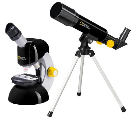Купити Мікроскоп National Geographic Junior 40x-640x + Телескоп 50/360 (9118400) в Україні