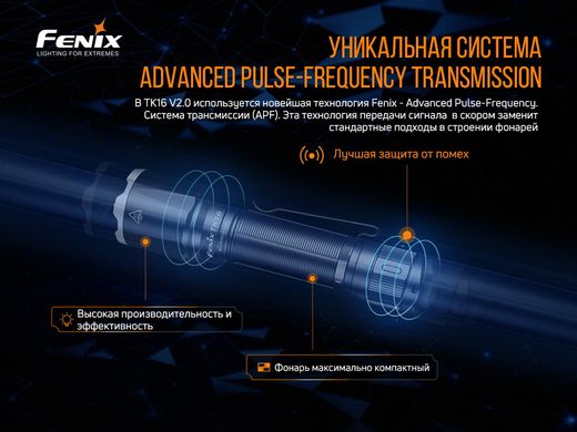 Купить Фонарь ручной Fenix ​​TK16 V2.0 в Украине