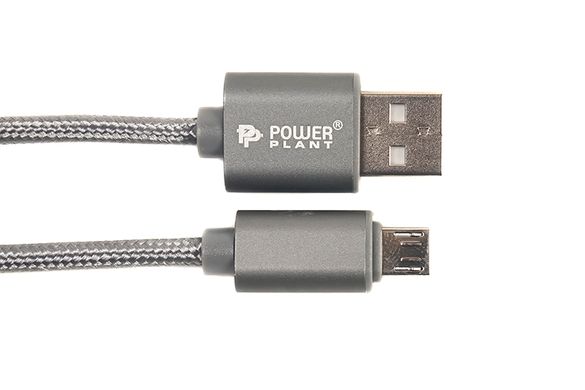 Купить Кабель PowerPlant Quick Charge USB 2.0 AM – Micro 2м (CA910519) в Украине