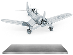 Купить Металлический 3D конструктор "Самолет F4U Corsair" Metal Earth MMS035 в Украине