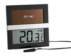 Термометр цифровой с внешним проводным датчиком TFA «ECO Solar» 301038