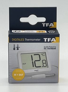 Купити Термометр цифровий кімнатний/вуличний TFA 30106602 в Україні