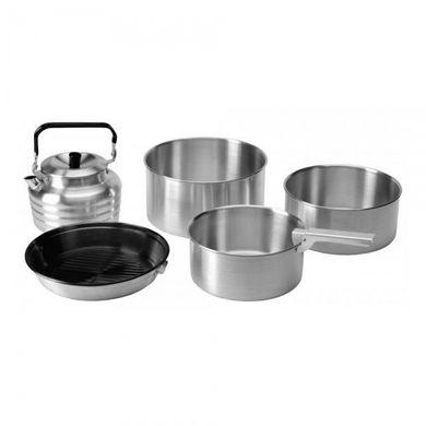 Купить Набор посуды Vango Aluminium Cook Set Silver (ACXCOOK A25U08) в Украине