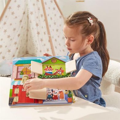 Купить Бизиборд Viga Toys Домик (44653) в Украине