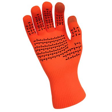 Купить Перчатки водонепроницаемые Dexshell ThermFit Gloves L, оранжевые в Украине