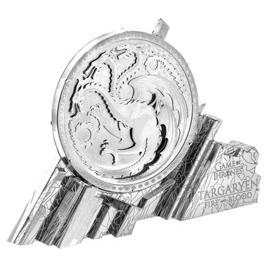 Купить Металлический 3D конструктор "Game of Thrones – Targaryen Sigil" Metal Earth ICX120 в Украине