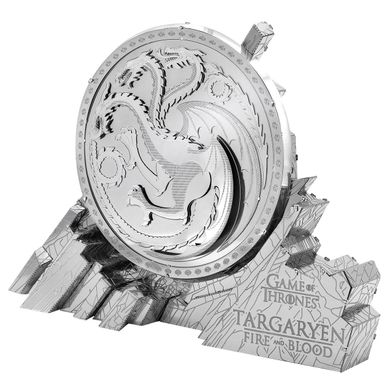 Купити Металевий 3D конструктор "Game of Thrones - Targaryen Sigil" Metal Earth ICX120 в Україні