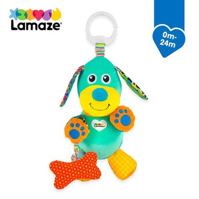 Купить Мягкая игрушка-подвеска Lamaze Собачка со звуком (L27023) в Украине