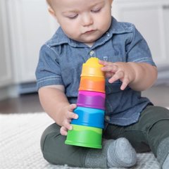 Купити Пірамідка Fat Brain Toys dimpl stack Чашки (F293ML) в Україні