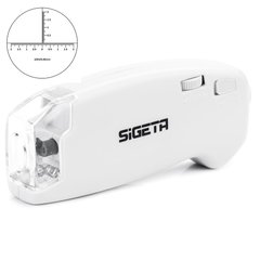 Микроскоп со шкалой SIGETA MicroGlass 40x R/T