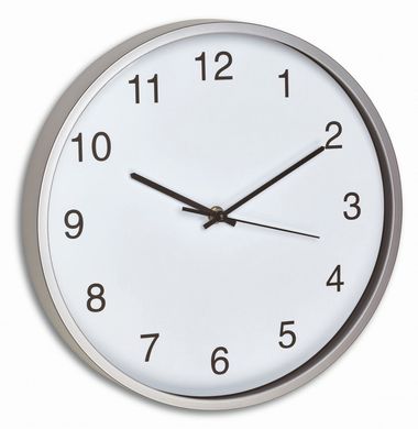 Купить Часы настенные TFA 60301954, серебристые в Украине