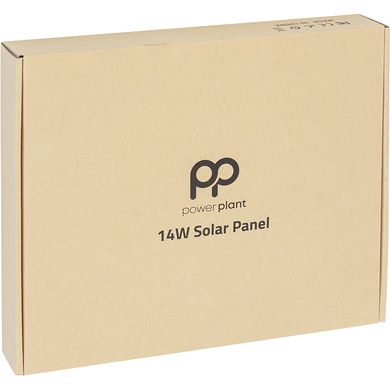 Купити Сонячна панель PowerPlant 14W, 2xUSB-A (PB930555) в Україні