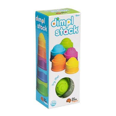 Купити Пірамідка Fat Brain Toys dimpl stack Чашки (F293ML) в Україні