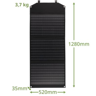 Купити Портативний зарядний пристрій сонячна панель Bresser Mobile Solar Charger 90 Watt USB DC (3810060) в Україні