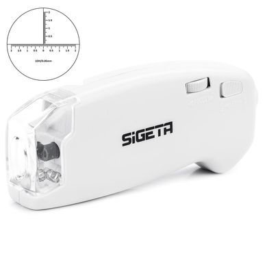Купить Микроскоп SIGETA MicroGlass 40x R/T (со шкалой) в Украине