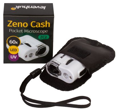 Купити Мікроскоп кишеньковий Levenhuk Zeno Cash ZC2 в Україні