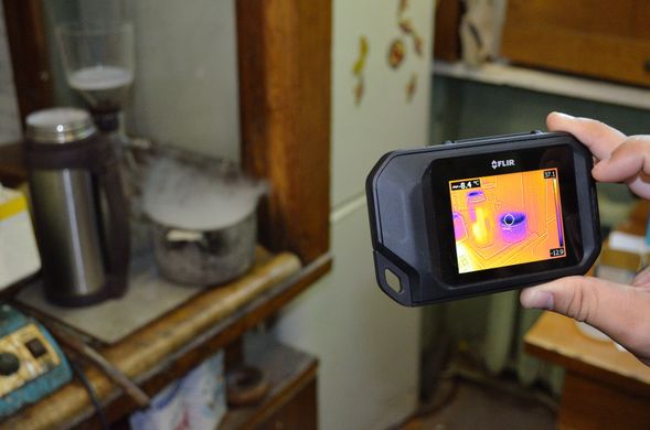 Купить Профессиональная тепловизионная система FLIR C2 (-10...150 ºС) в Украине