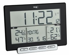 Купить Термогигрометр с выносным датчиком TFA «Trinity» 30305801 в Украине