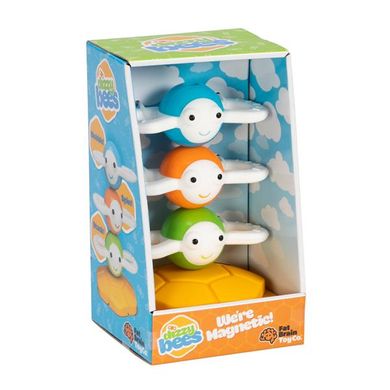 Купити Магнітна пірамідка Fat Brain Toys Dizzy Bees Веселі бджілки (F294ML) в Україні