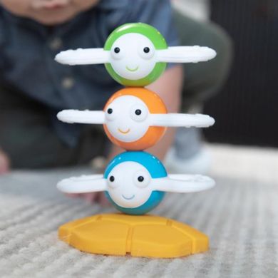 Купити Магнітна пірамідка Fat Brain Toys Dizzy Bees Веселі бджілки (F294ML) в Україні