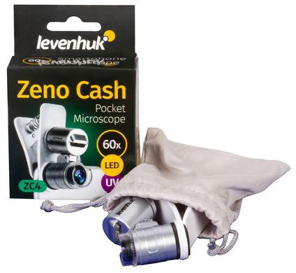 Купити Мікроскоп кишеньковий Levenhuk Zeno Cash ZC4 в Україні
