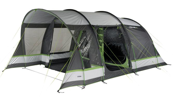 Купить Палатка четырехместная High Peak Garda 4.0 Light Grey/Dark Grey/Green (11821) в Украине